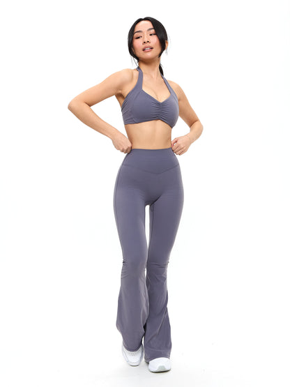 Poshknit Flare Legging - Anchor