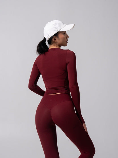 Halo Long Sleeve Baby Tee - Vineyard