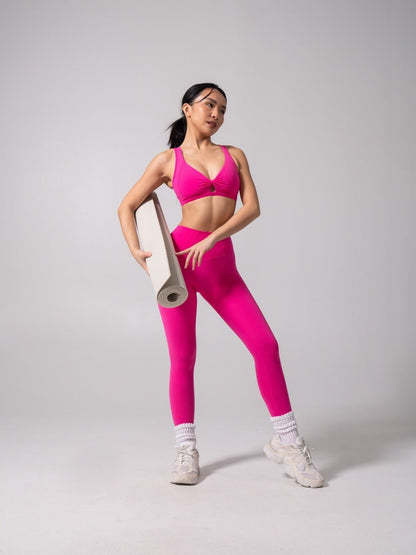 Twist Fit Sports Bra - Miami Vice