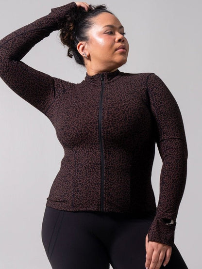 Rosa Jacket - Leopard Print
