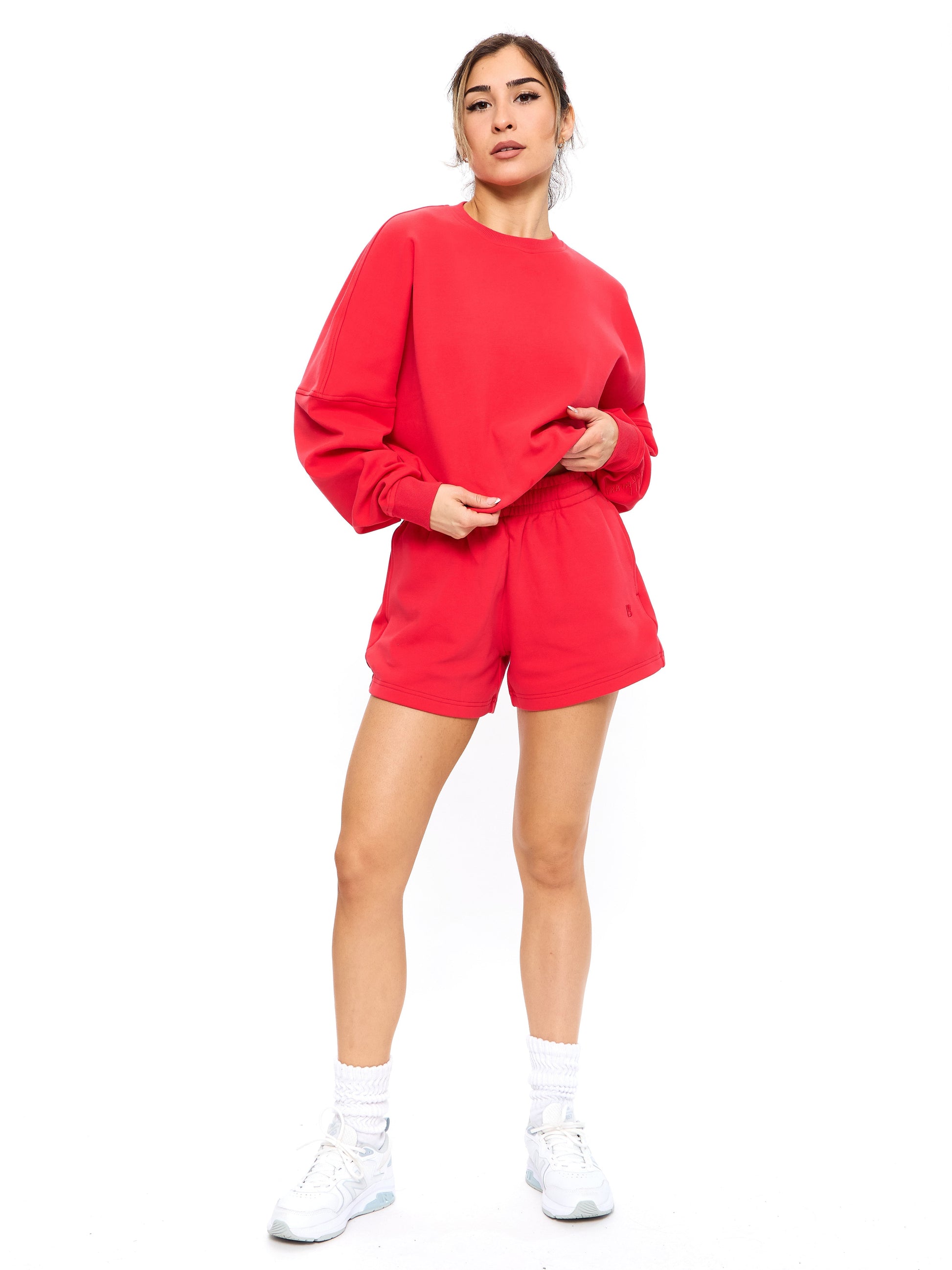 Story Cloud Short - Salsa Red