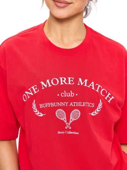 Match Short Sleeve Tee - Salsa Red