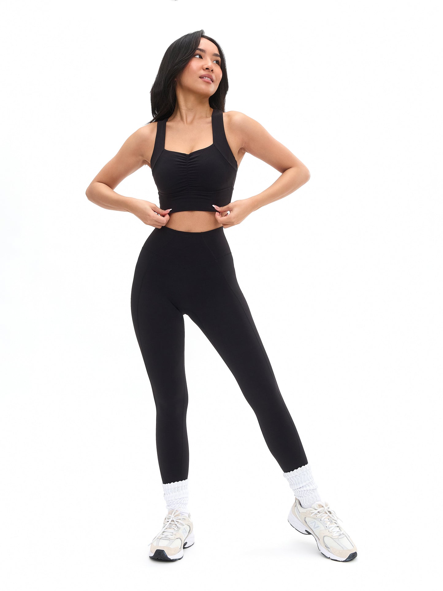 Bloom Sports Bra - Onyx Black