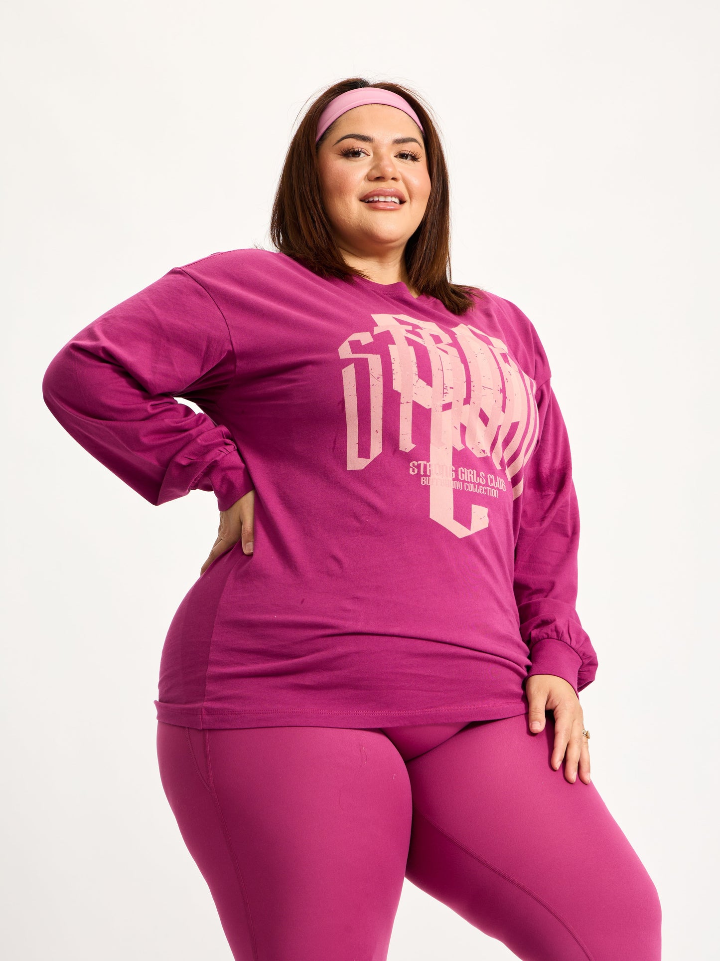 Empire Long Sleeve Tee - Empire Rose