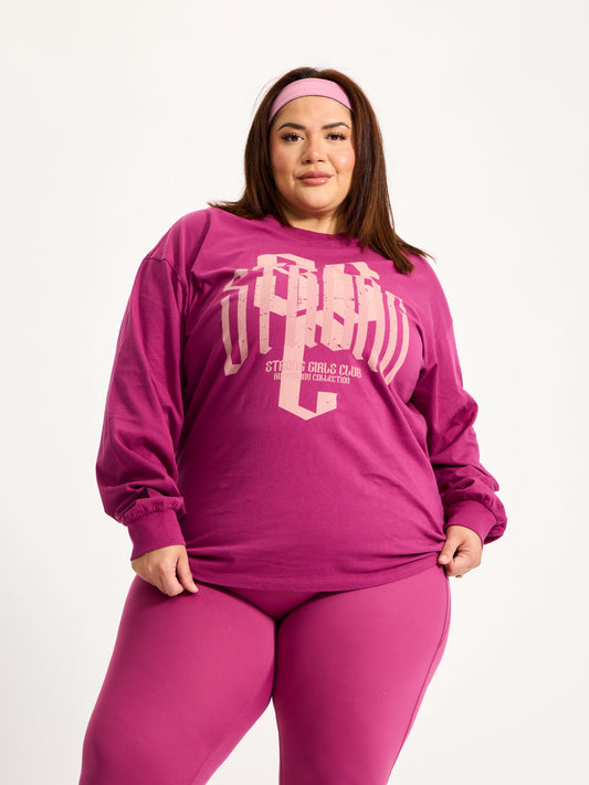 Empire Long Sleeve Tee - Empire Rose