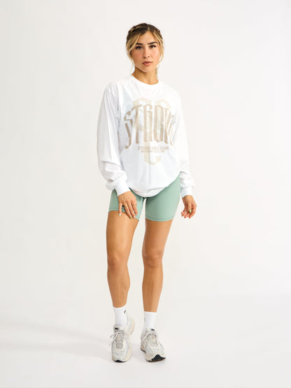 Empire Long Sleeve Tee - White