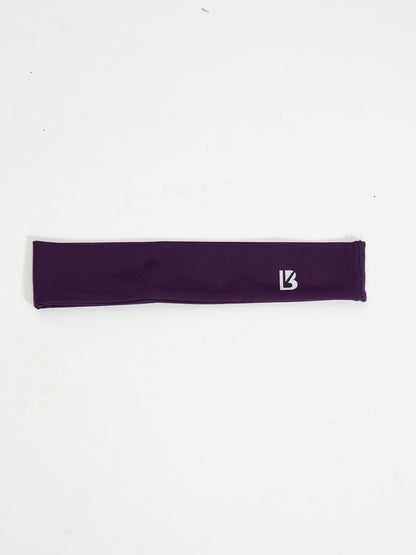 Airbrush Headband - Eggplant Purple