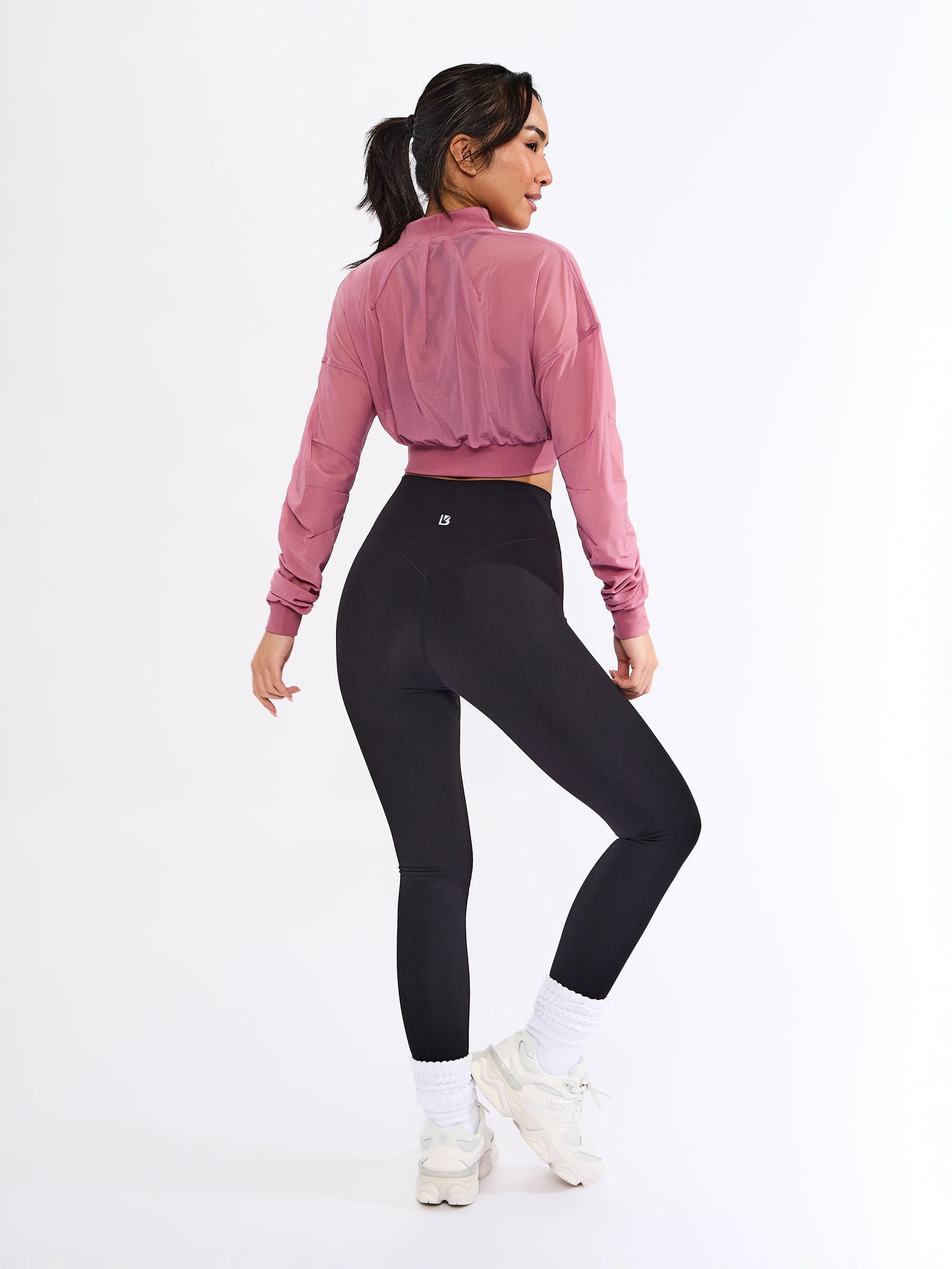 Exposed Mesh Jacket - Bloom