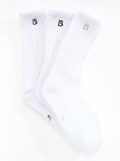 3 Pack Scrunch Socks - Core Color