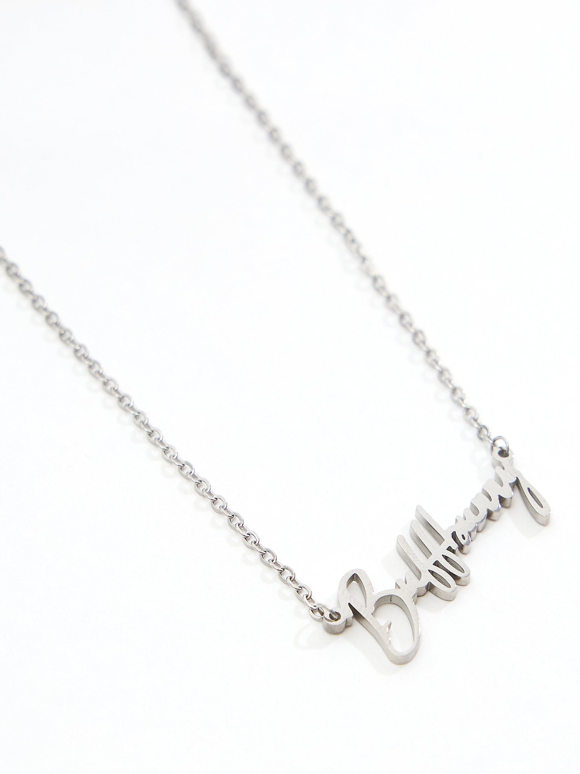 Buffbunny Necklace - Silver
