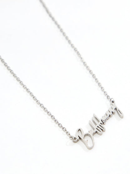 Buffbunny Necklace - Silver