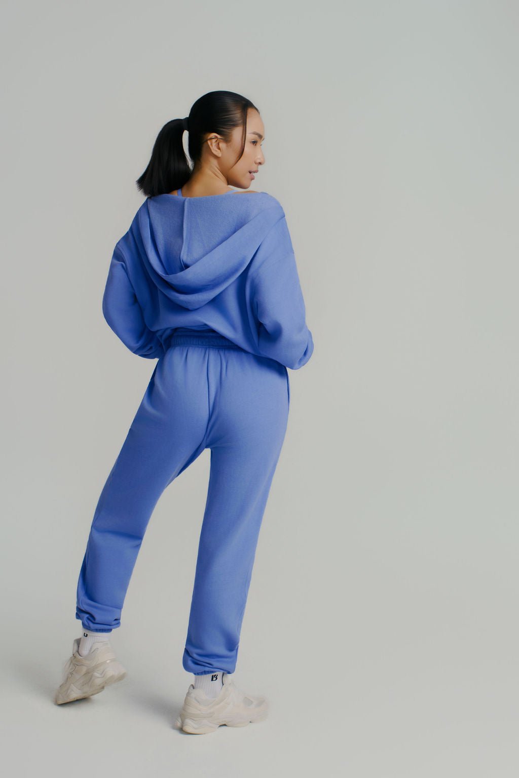 Threads Zip Hoodie - Azul