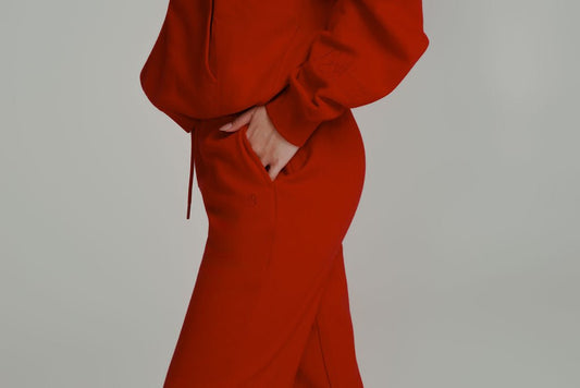 Threads Jogger Sweatpant - Lipstick Red