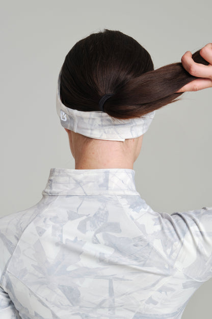 Colorado Fleece Headband - Snow Camo