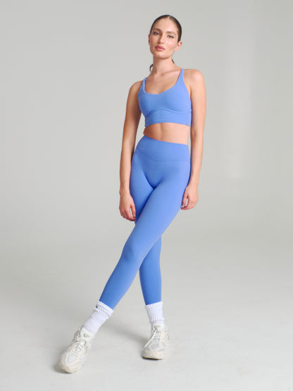 Poshknit Sports Bra - Azul