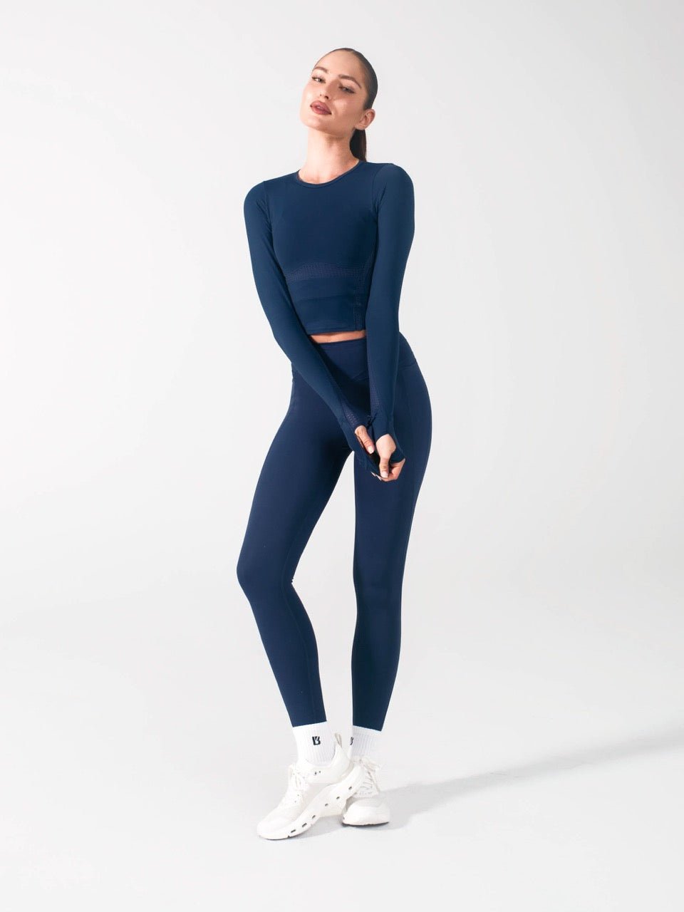 Storm Waist Top - Baked Blue