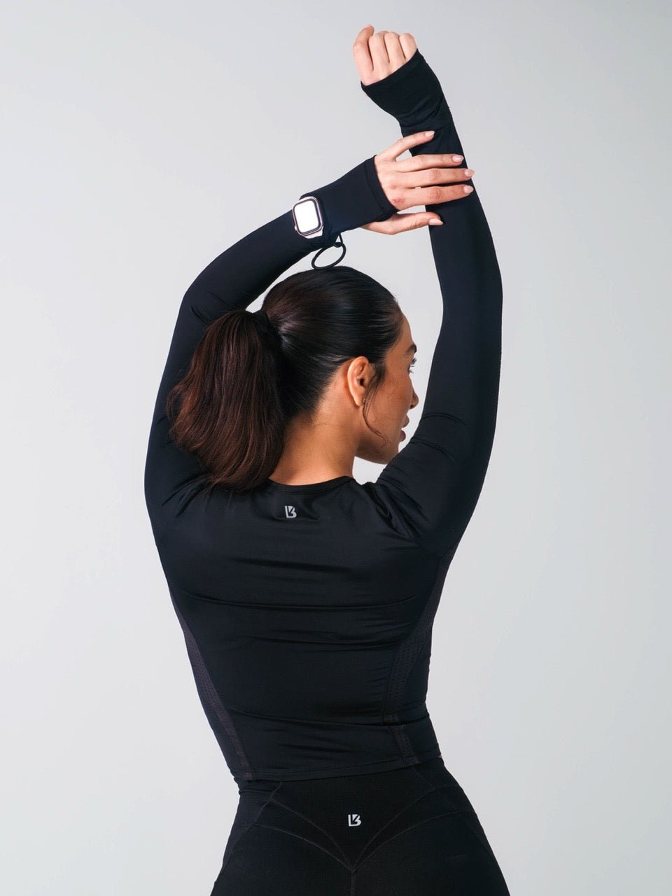 Storm Waist Top - Onyx Black