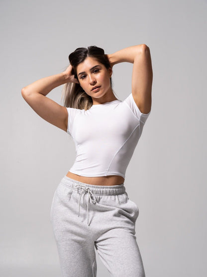 Halo Baby Tee - White